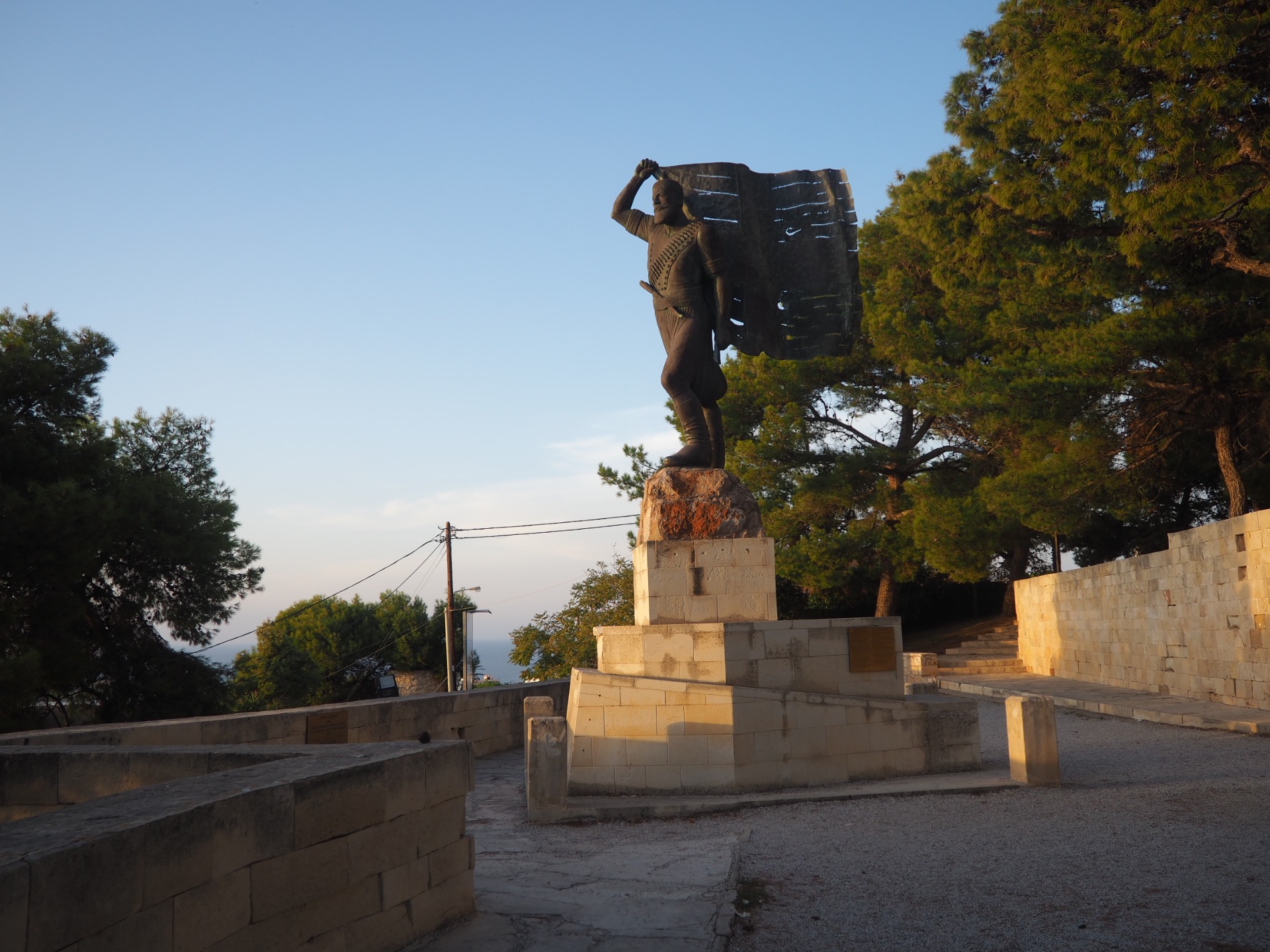 Pomník významného Krétského státníka Eleftherios Venizelos